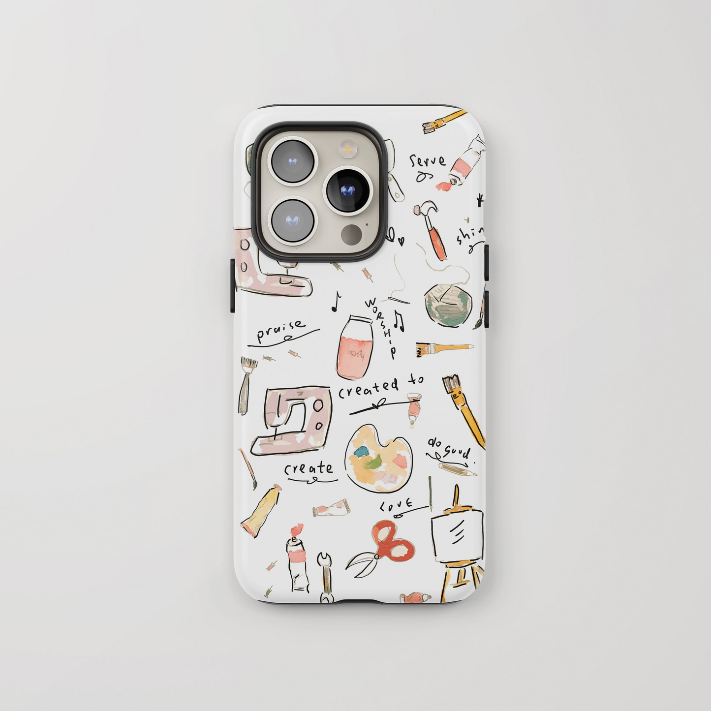 Phone Case - "Created to" Illustration