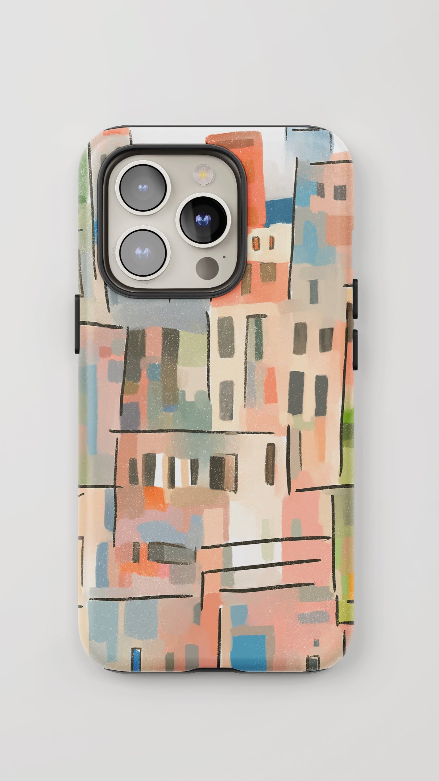 Phone Case - Abstract City Design - "Heavenly Home"