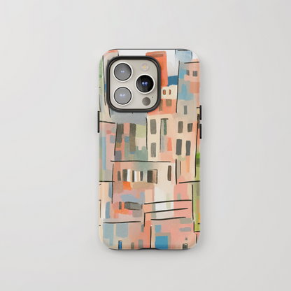 Phone Case - Abstract City Design - "Heavenly Home"