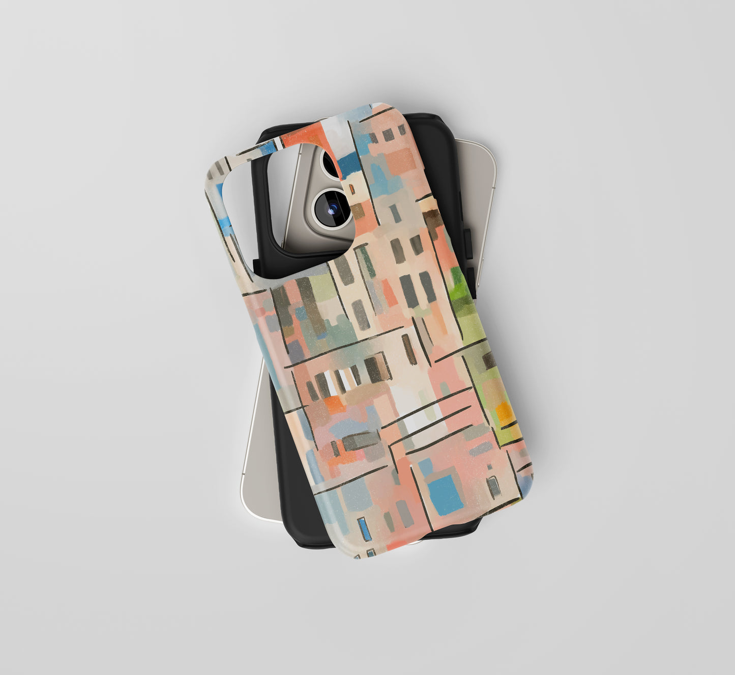 Phone Case - Abstract City Design - "Heavenly Home"