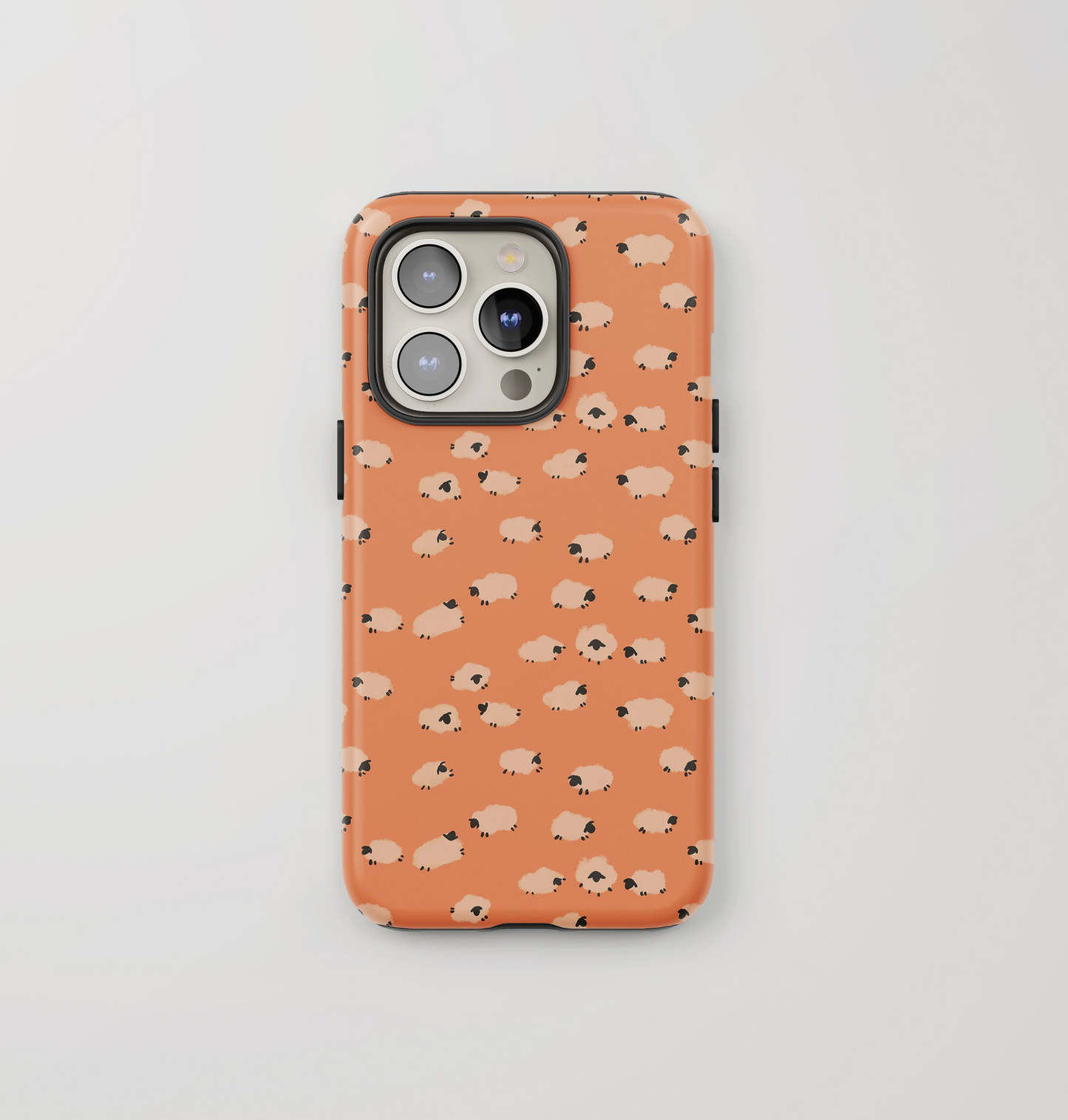 "Sheep" Phone Case - Sandstone Orange