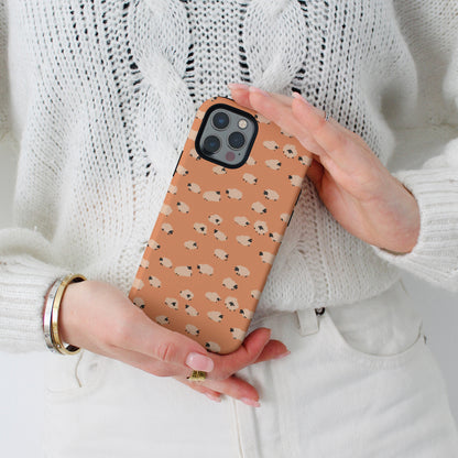 "Sheep" Phone Case - Sandstone Orange