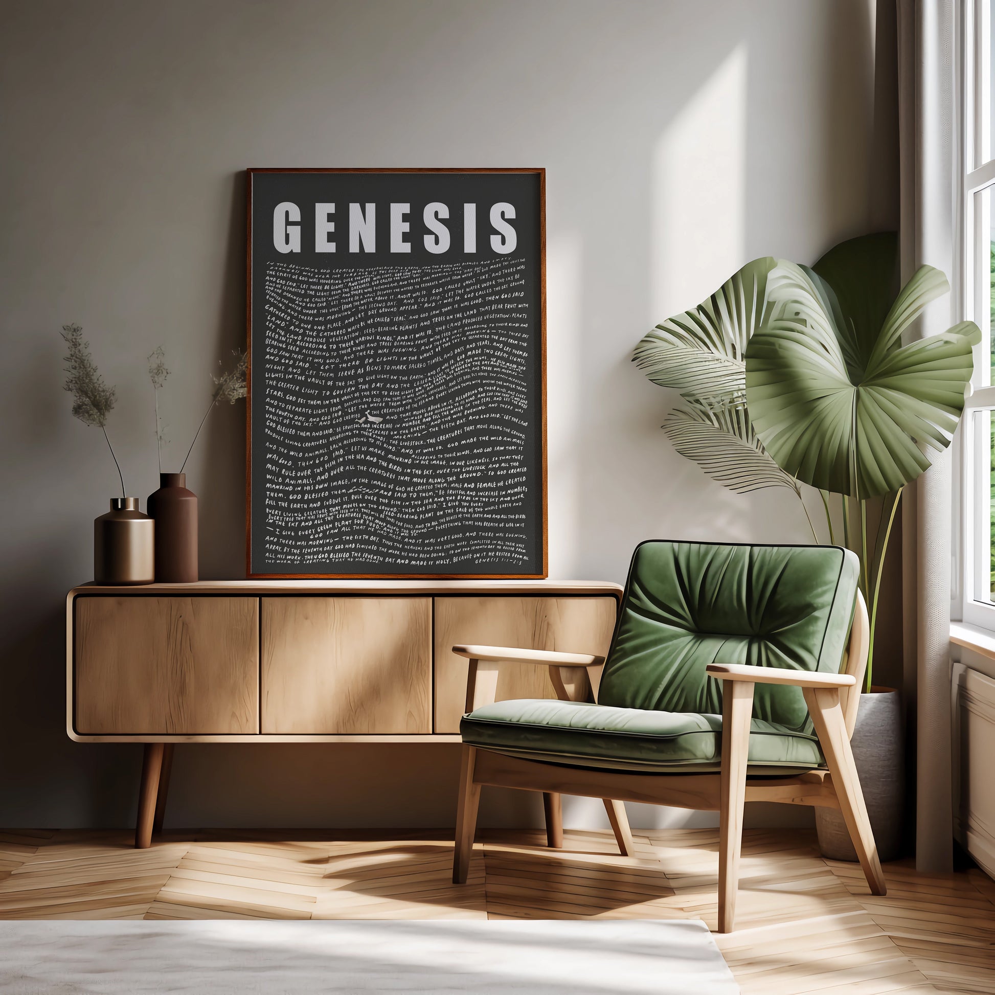 Scripture Art Genesis 1 | The Creation I