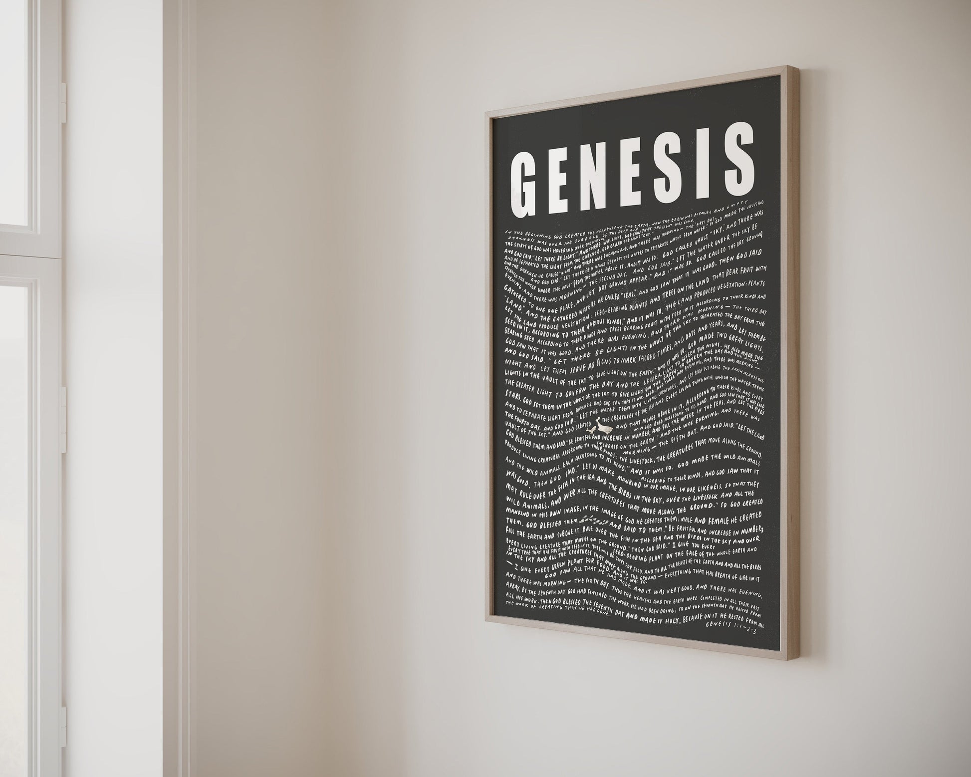 Scripture Art Genesis 1 | The Creation I